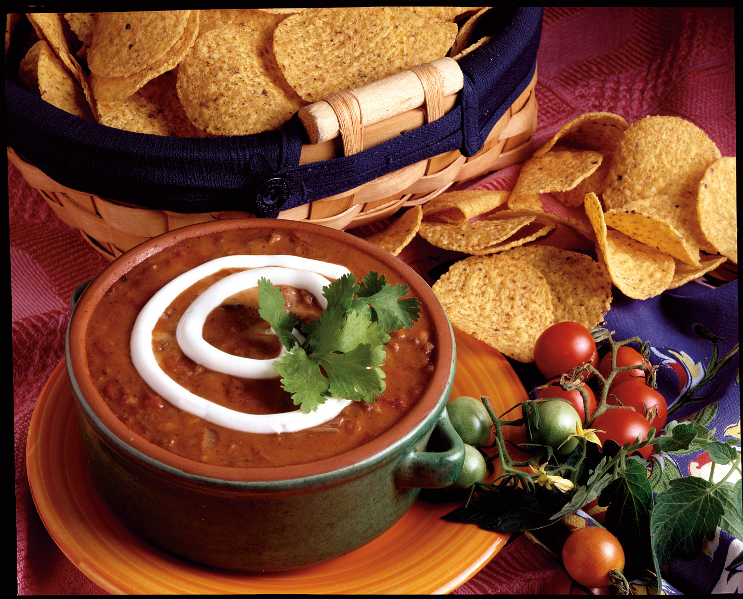 Fiesta Bean and Beef Dip Recipe Easy Kitchen