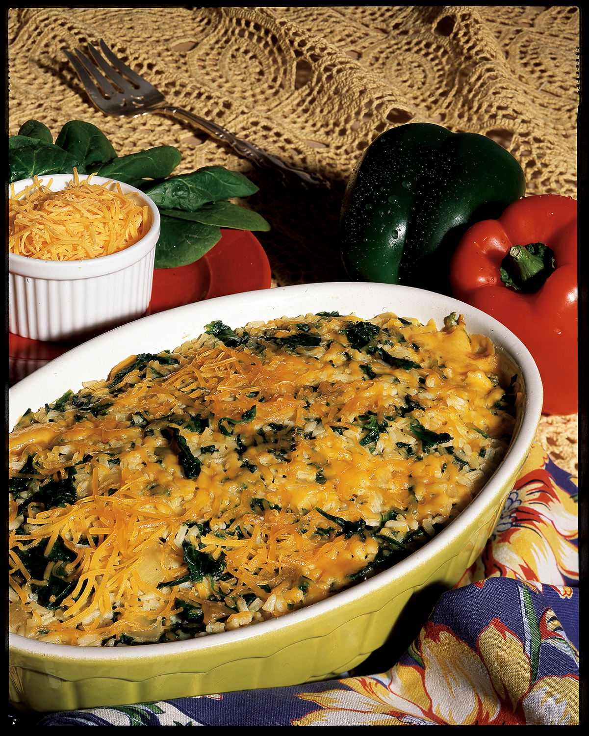 Spinach Rice Casserole Recipe - Easy Kitchen