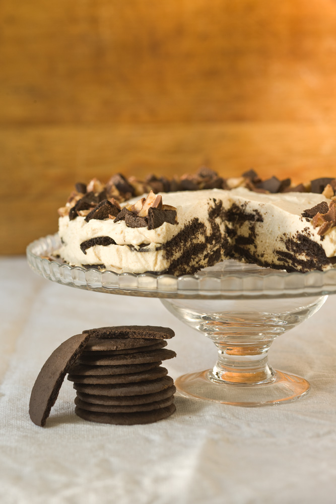 Chocolate Peanut Butter Toffee Icebox Cake Recipe Easy Kitchen