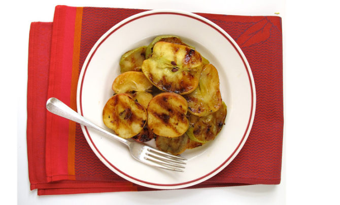 Five Spice Grilled Apples
