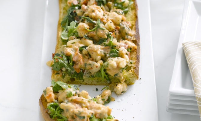giada-de-laurentiis-toast-ciabatta-shrimp-tarragon-arugula-food-nutrition-diet-health-recipe-spry
