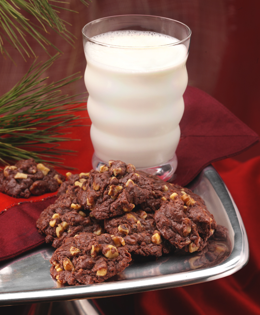 Double Fudge Drop Cookies Recipe Easy Kitchen