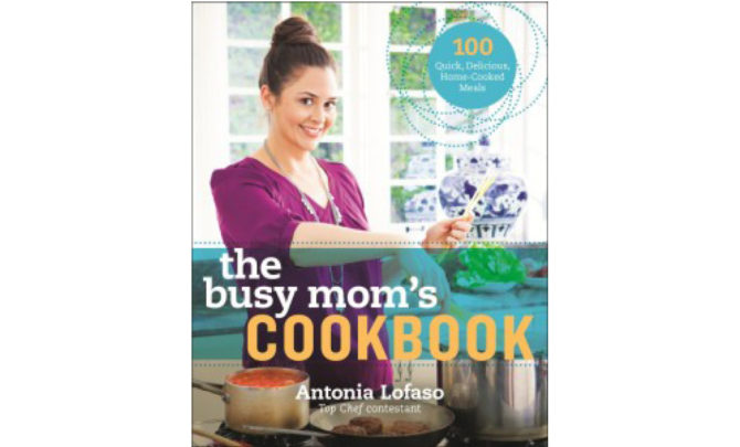 The Busy Moms Cookbook Cover