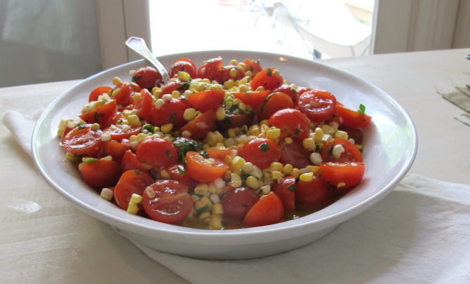 Sweet Corn and Tomato Salad