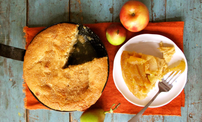 upside-down-apple-cake-skillet-dessert-relish