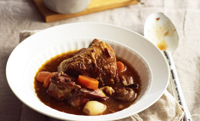 Coq Au Vin from Delish Family Slow Cooker Recipe - Easy Kitchen