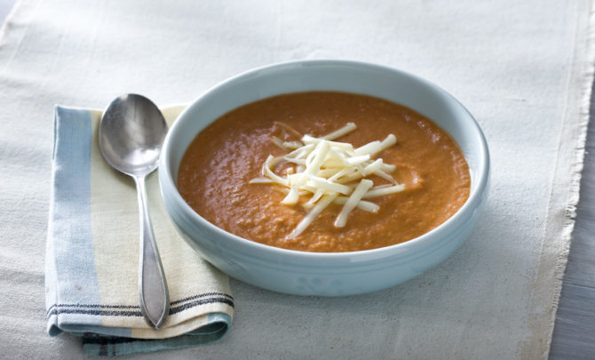 Mexican Roasted Tomato Soup
