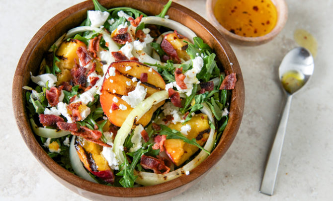 Peach State Grilled Salad
