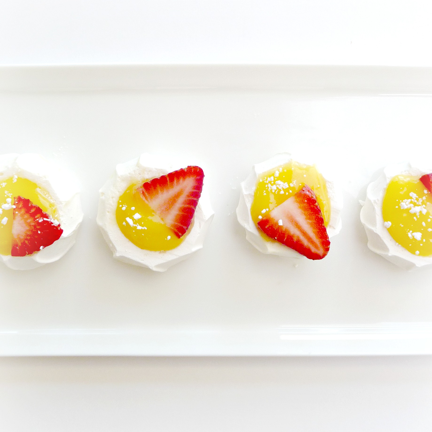 Summer Berry and Lemon Curd Meringues Recipe Easy Kitchen
