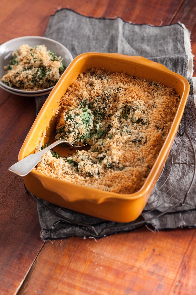 Spinach and Gruyère Gratin Recipe Easy Kitchen