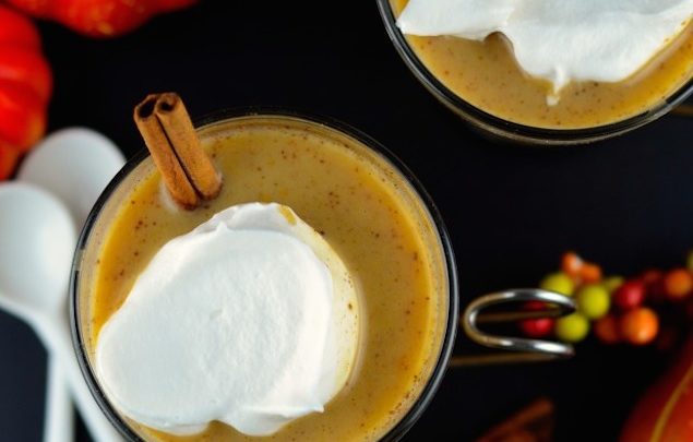 Pumpkin Spice Cocktail with Rum