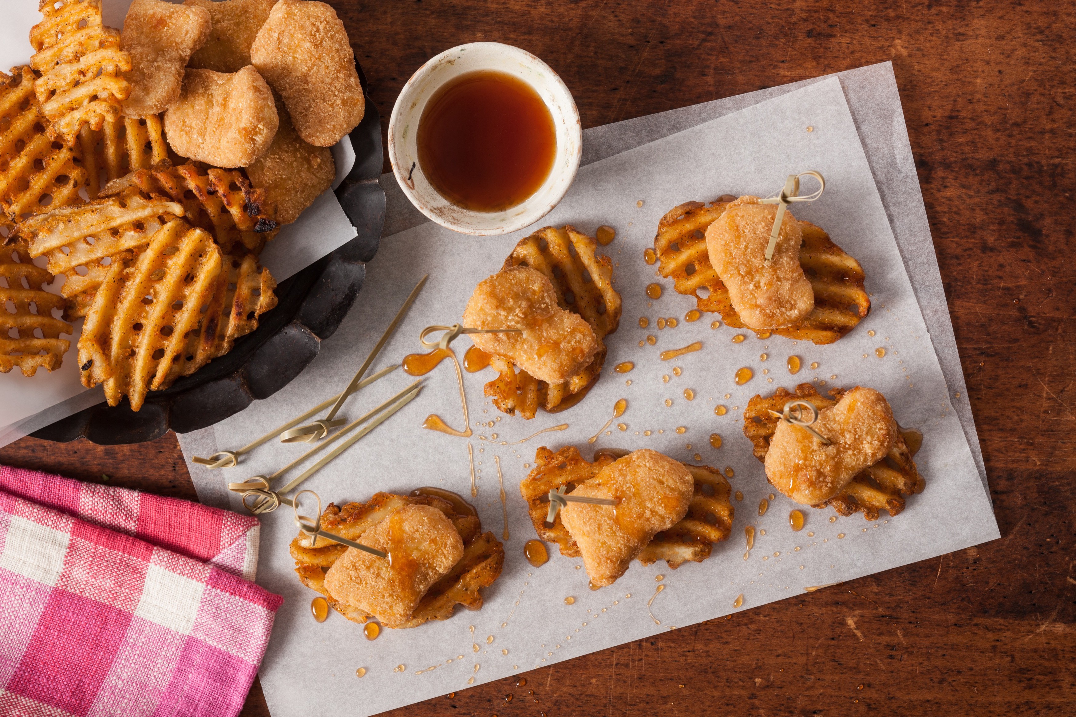 Easy Chicken And Waffle Bites Recipe Easy Kitchen