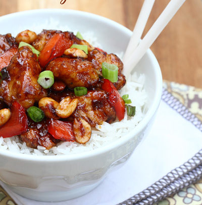 Baked Kung Pao Chicken